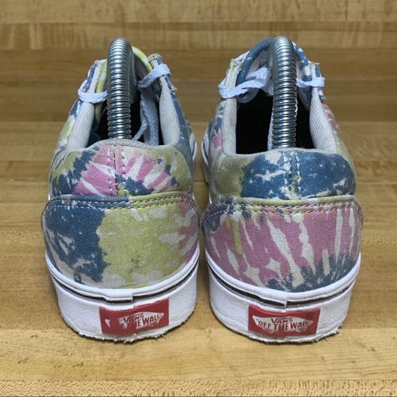 Vans Comfy Cush Old Skool Tie Dye Lace Up Shoes 6.5MEN/ 8 WOMEN 500383 - Picture 6 of 11